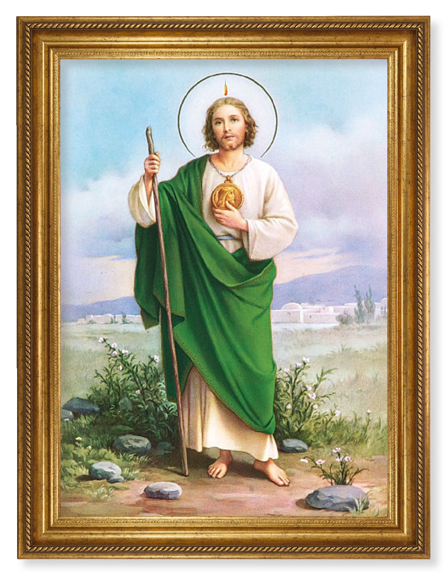 Saint Jude 19x27 Framed Print Artboard