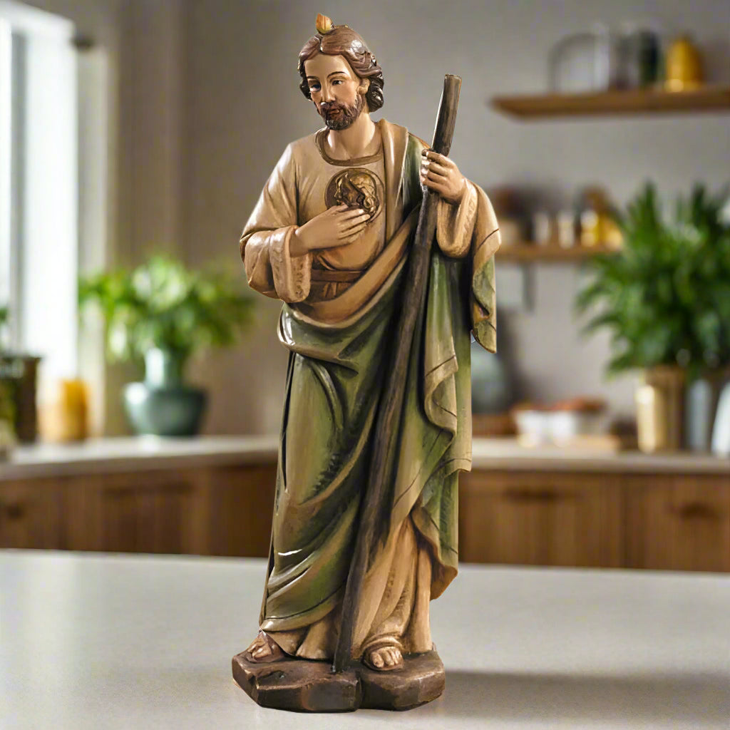Saint Jude Statue 8 Inch High Statue