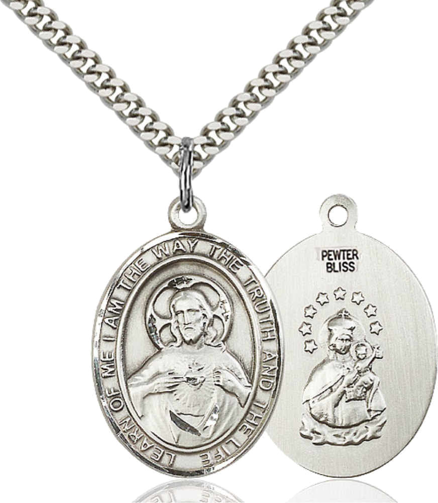 Scapular Sacred Heart Pendant