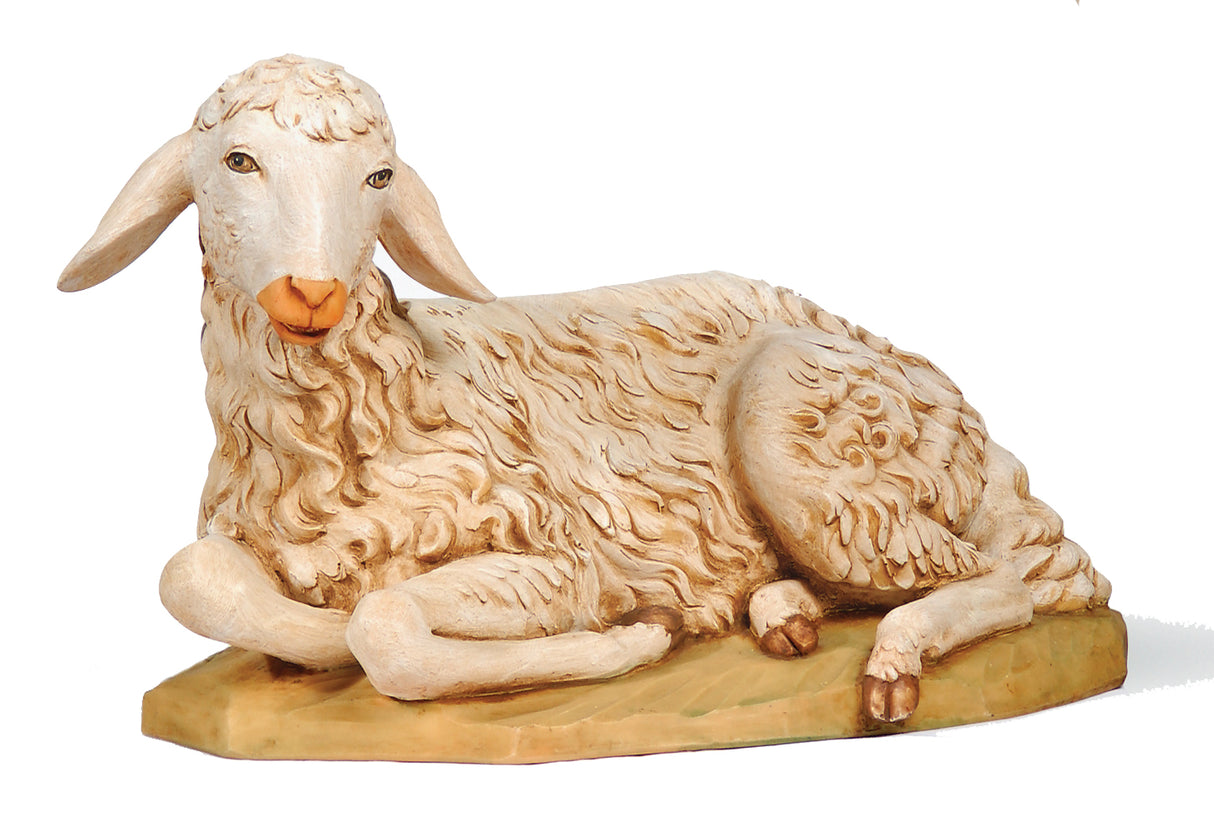 Seated Sheep Figure for 50 inch Fontanini Nativity Set