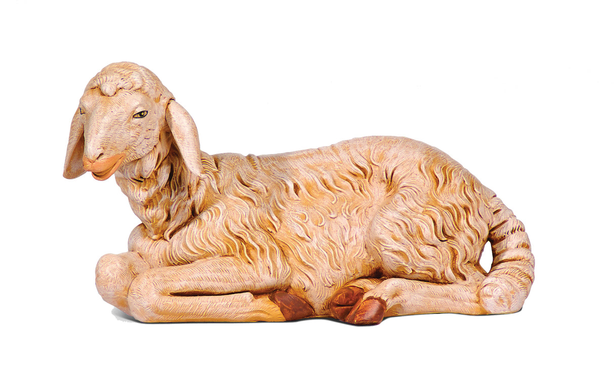 Sitting Sheep Figure for 27 inch Nativity Set