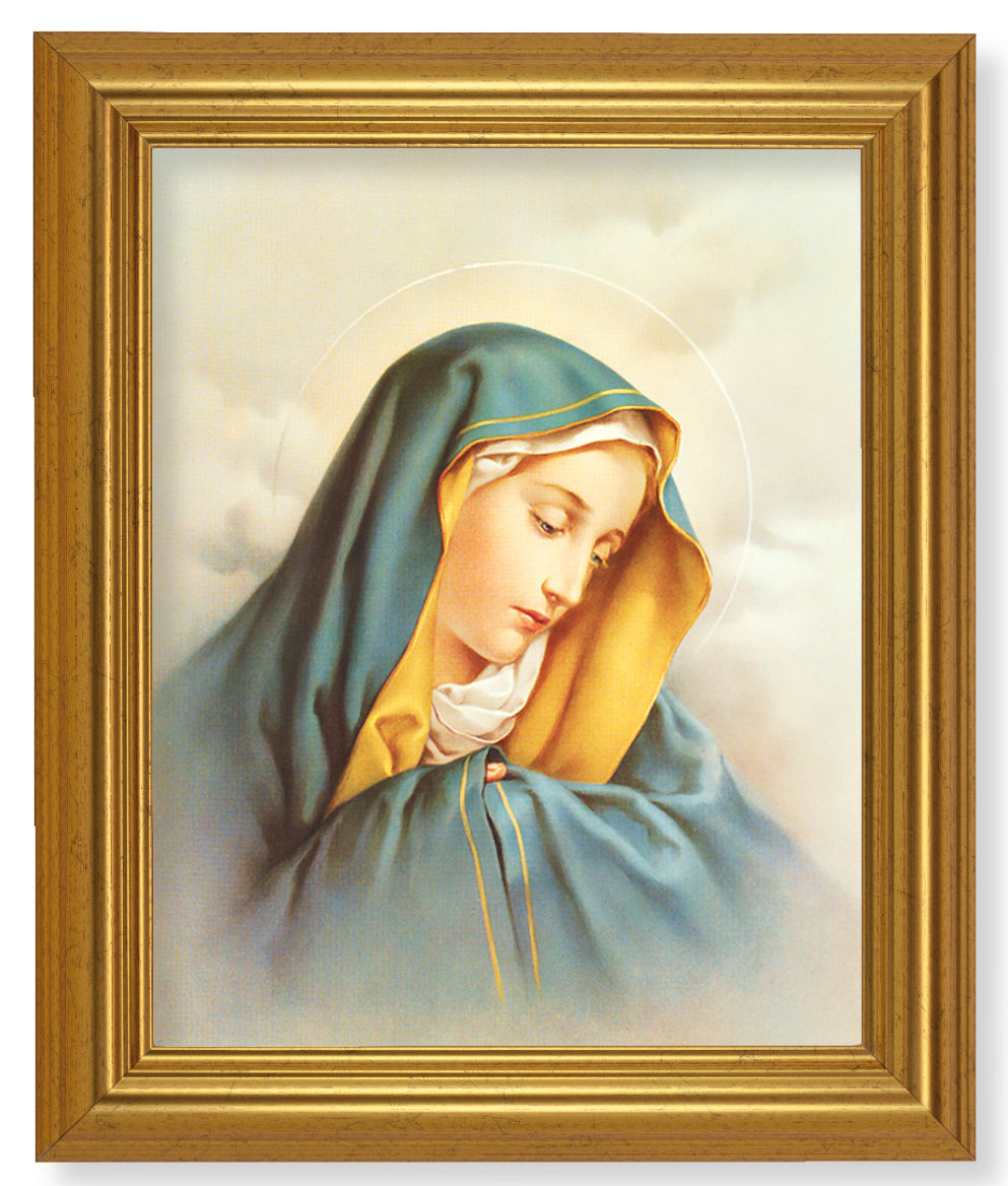 Sorrowful Mary 8x10 Framed Print Under Glass