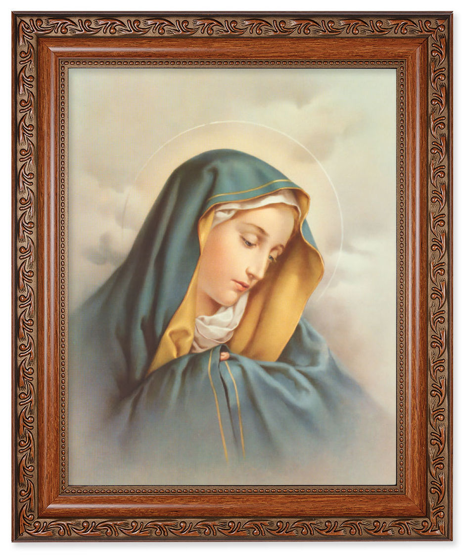 Sorrowful Mary 8x10 Framed Print Under Glass