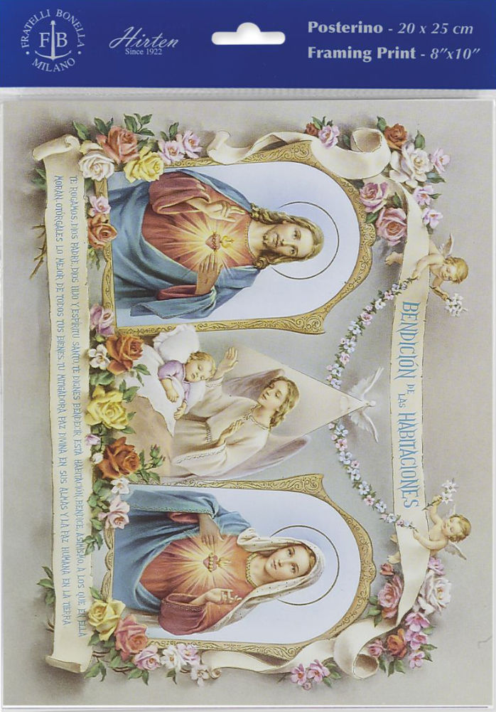 Spanish Baby Room Blessing Print - Sold in 3 per pack