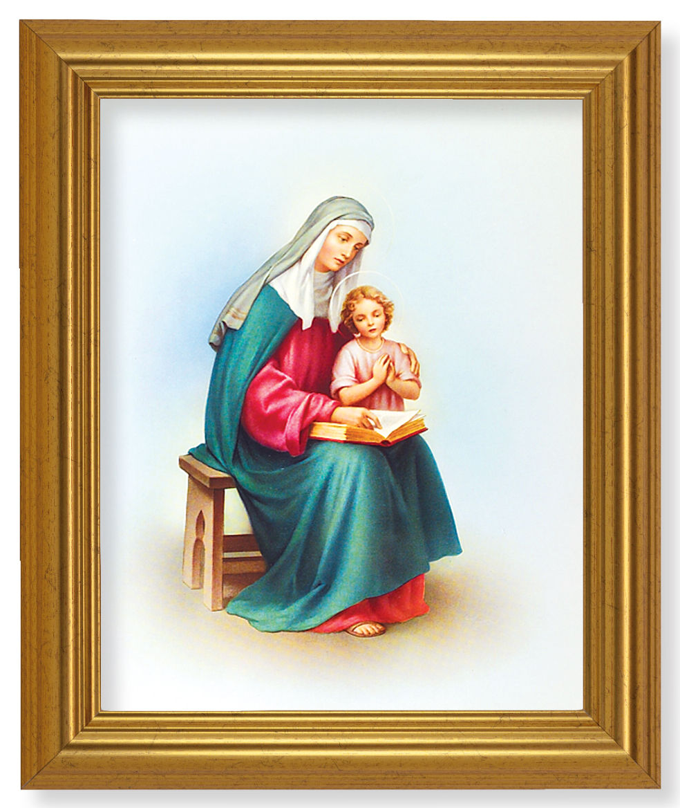St. Anne and Mary 8x10 Framed Print Under Glass