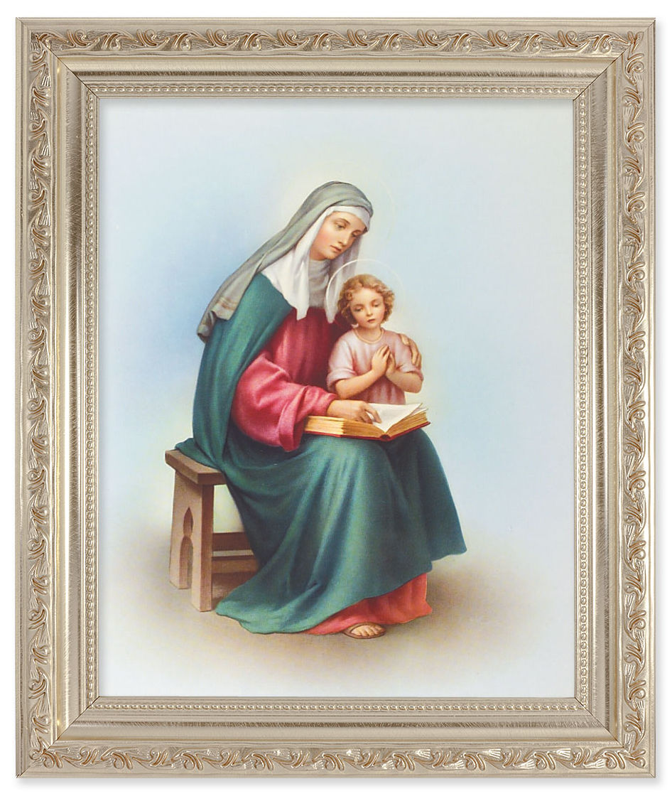 St. Anne and Mary 8x10 Framed Print Under Glass