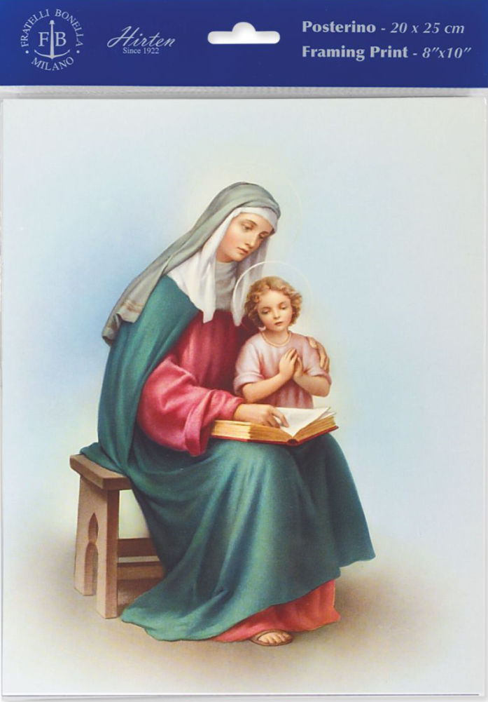 St. Anne Print - Sold in 3 per pack
