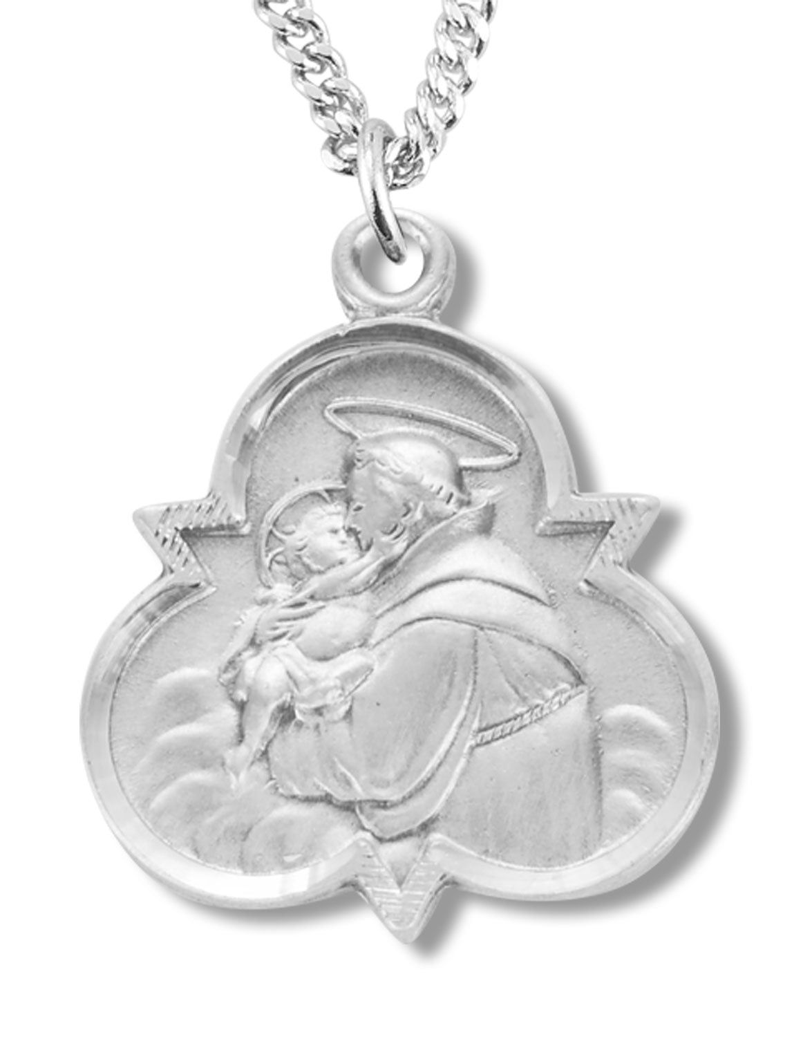 St. Anthony Medal Sterling Silver