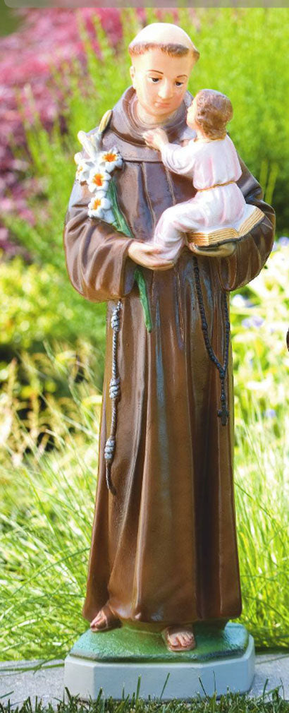 St. Anthony Outdoor Statue 31 Inches