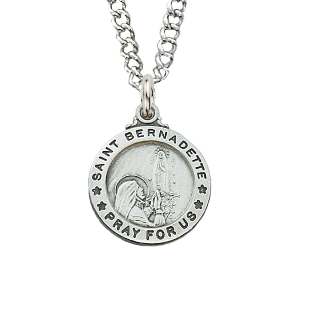 St. Bernadette Medal - Smaller