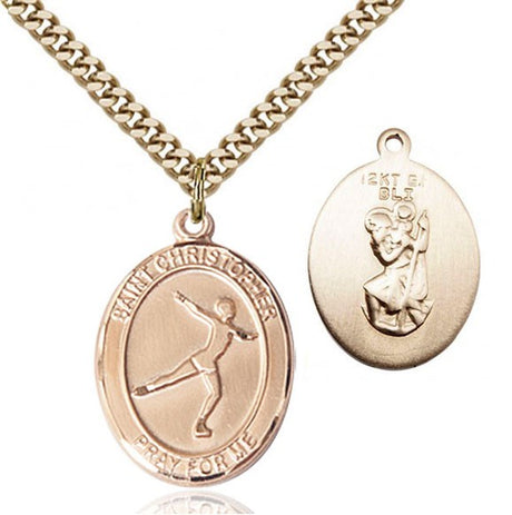 St. Christopher Figure Skating Medal