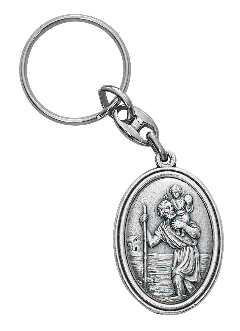 St. Christopher Key Ring