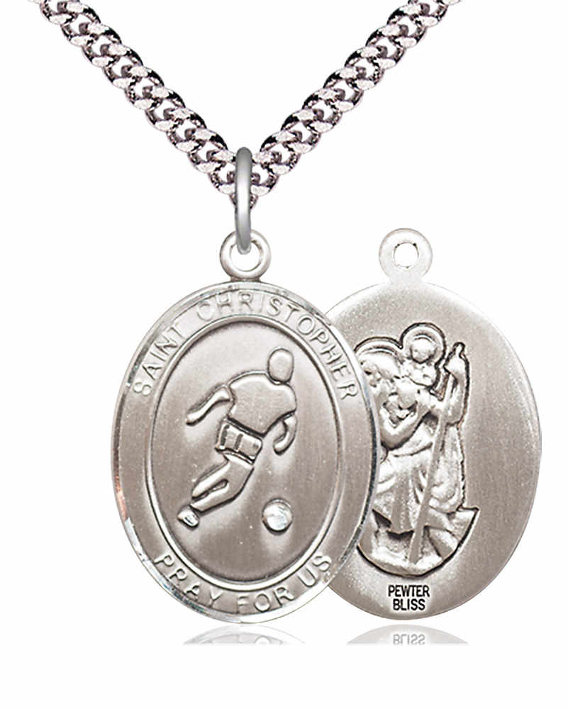St. Christopher Soccer Medal