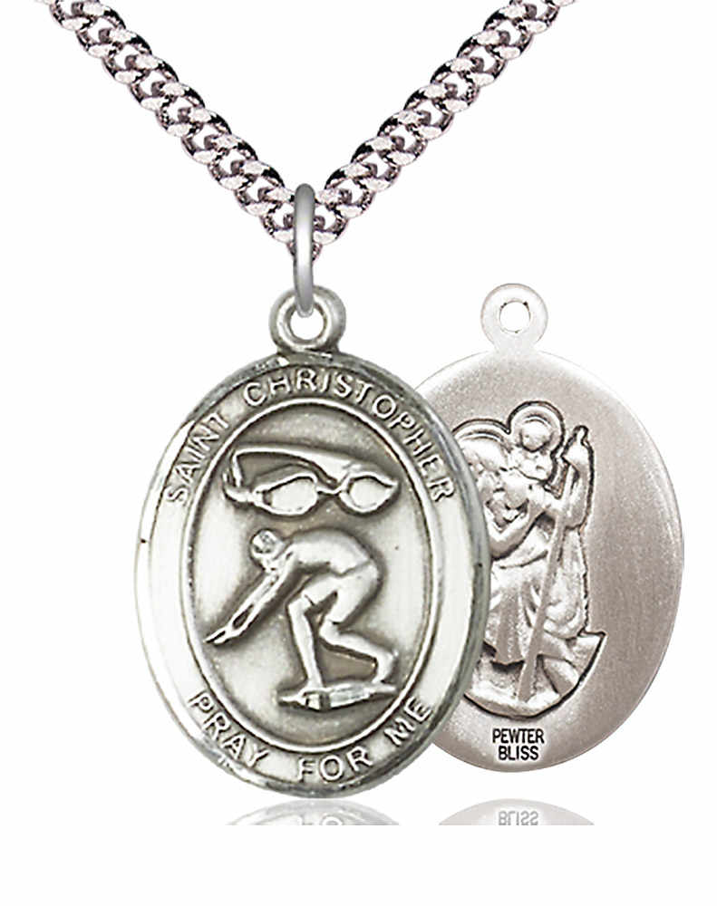St. Christopher Swimming Medal