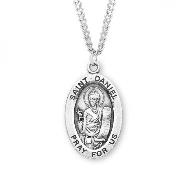 St. Daniel Medal Sterling Silver