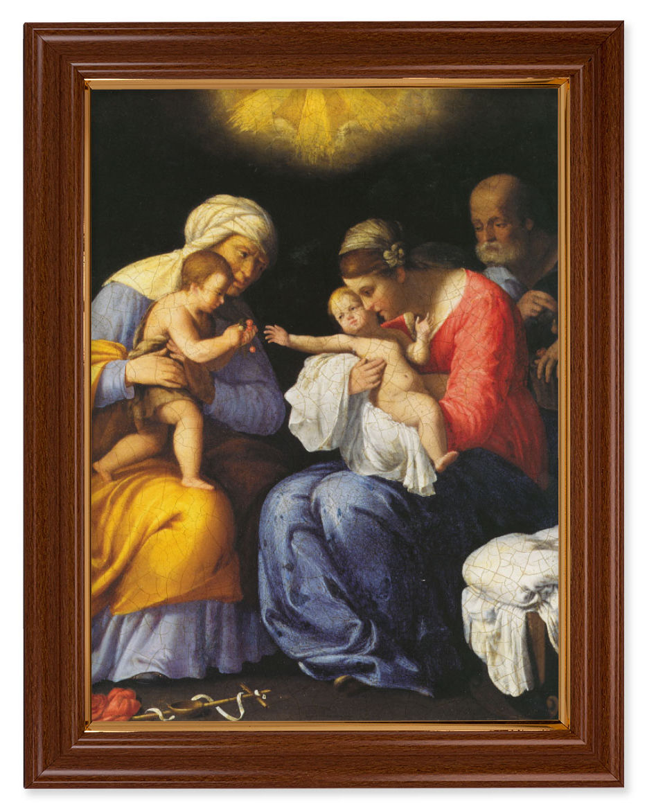 St. Elizabeth, John the Baptist and the Holy Family 12x16 Framed Print Artboard