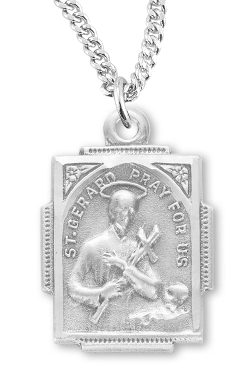 St. Gerard Medal Sterling Silver