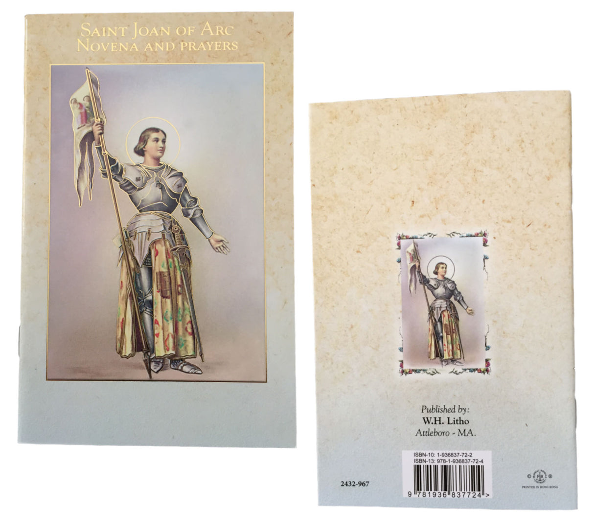 St. Joan of Arc Novena Prayer Pamphlet - Pack of 10