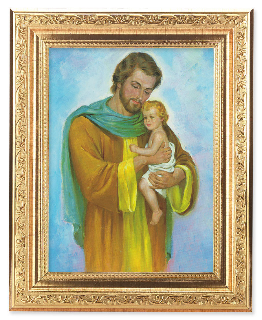 St. Joseph 6x8 Print Under Glass