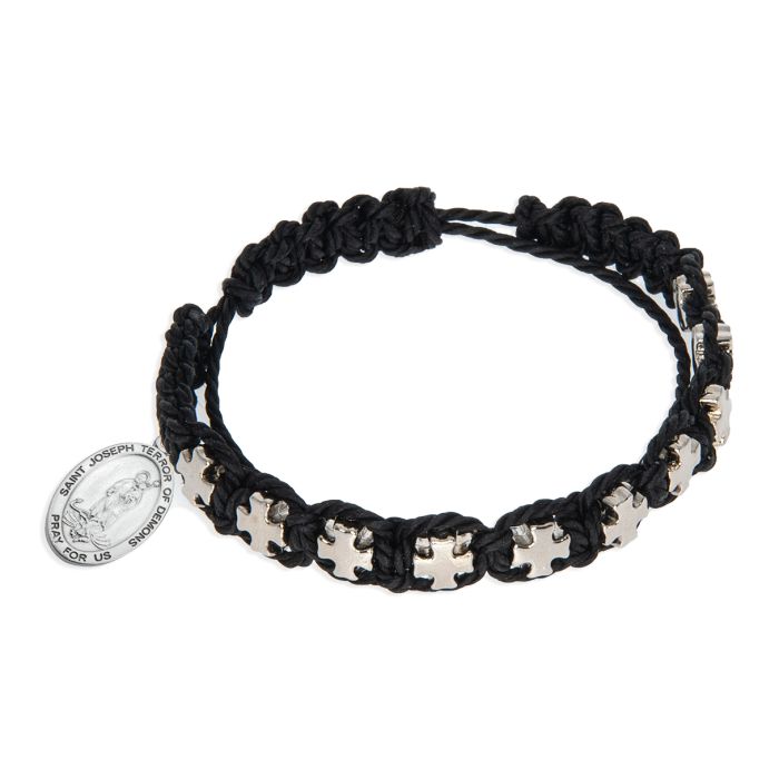 St. Joseph Terror of Demons Corded Bracelet