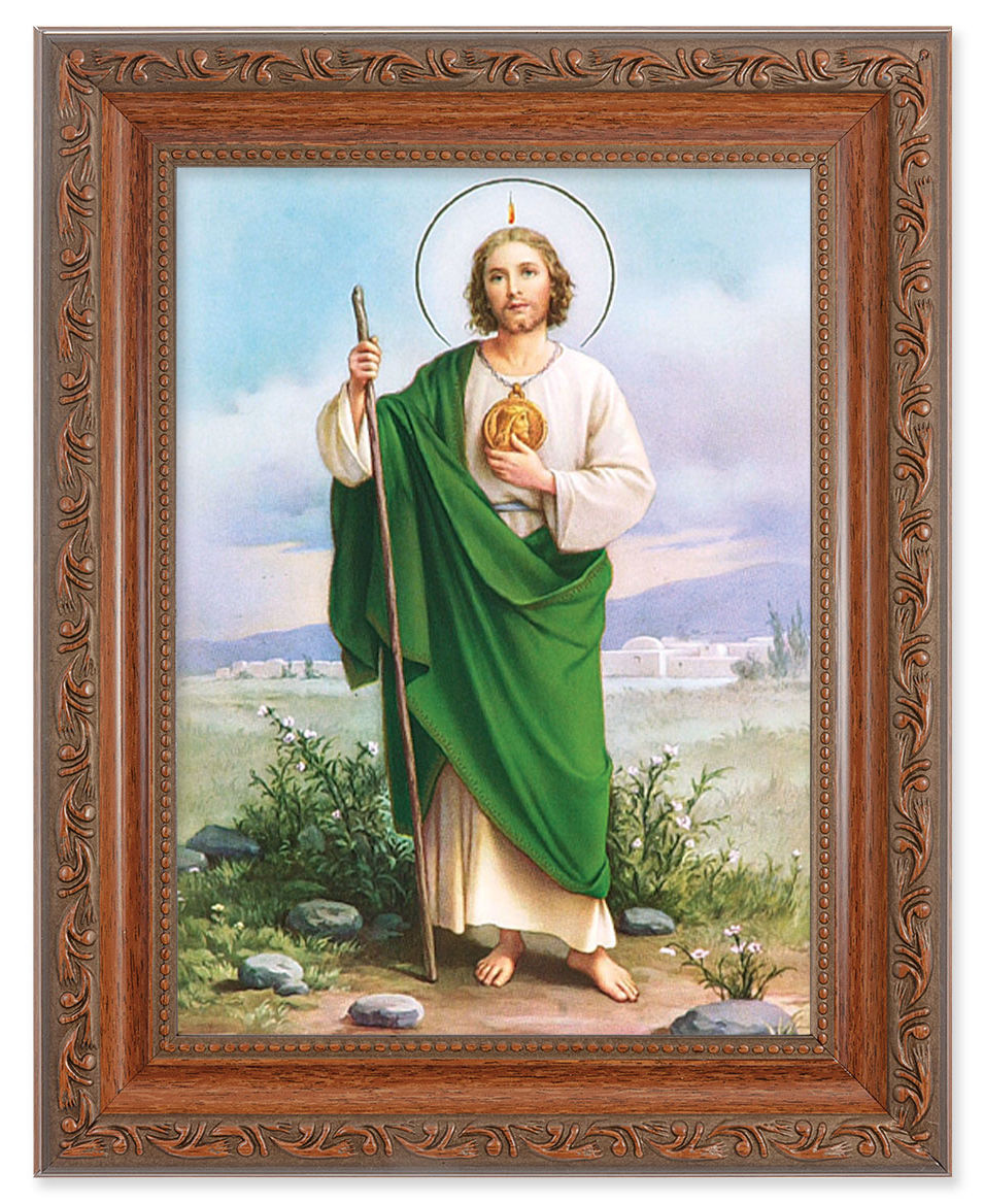 St. Jude 6x8 Print Under Glass