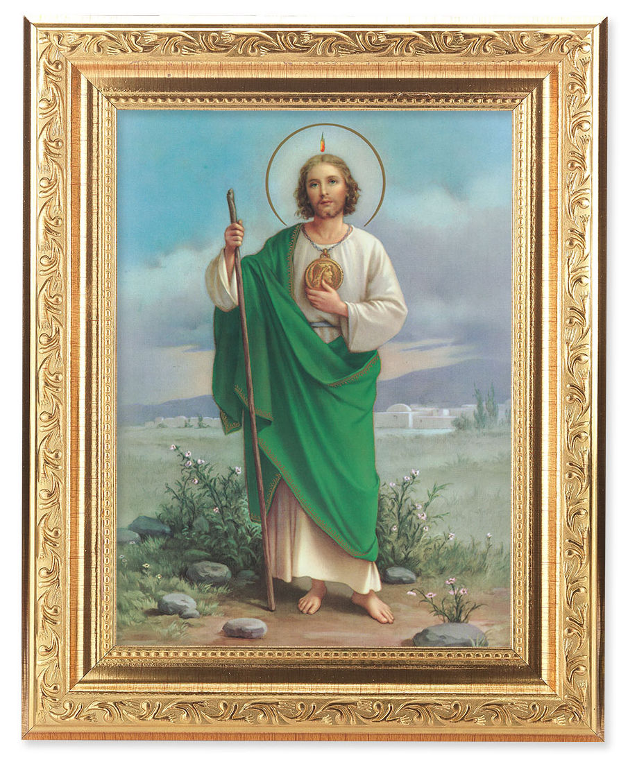 St. Jude 6x8 Print Under Glass