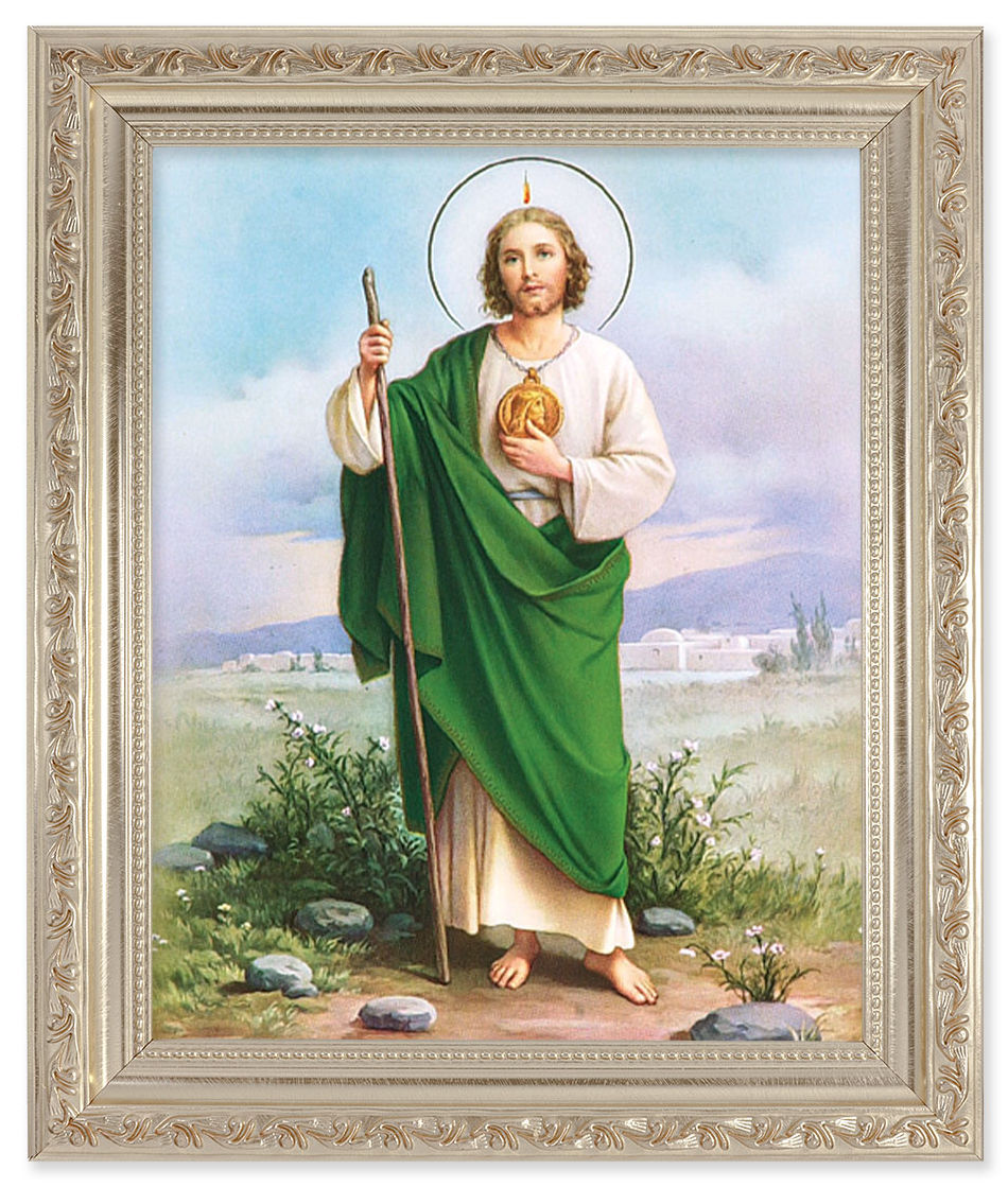 St. Jude 8x10 Framed Print Under Glass