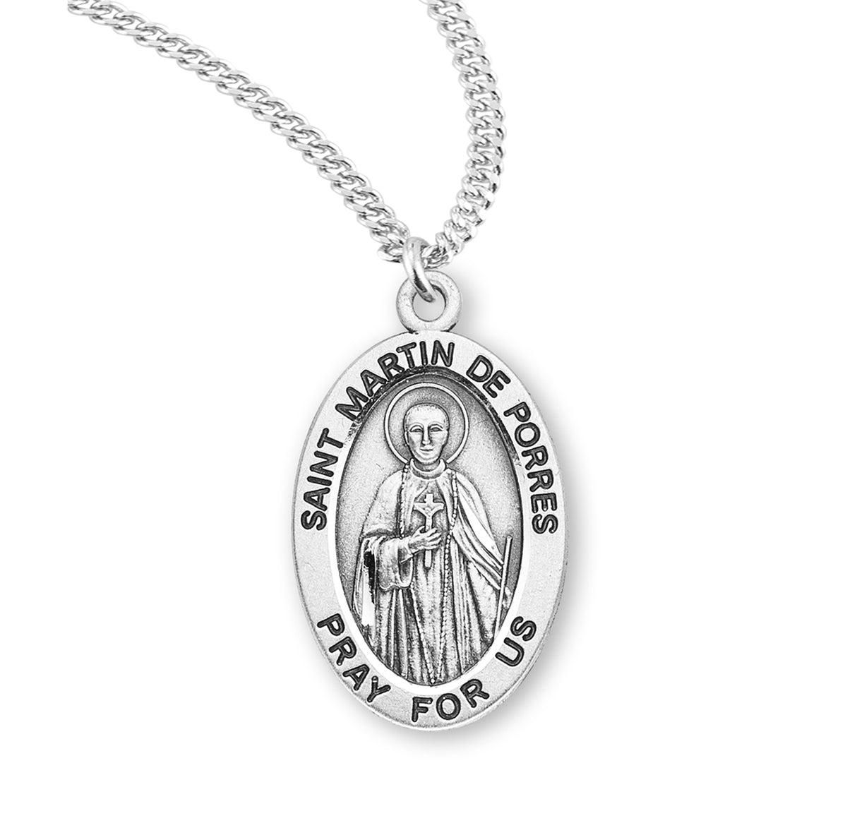 St. Martin De Porres Oval Medal for Women