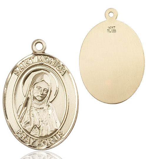 Oval Saint Monica Medal