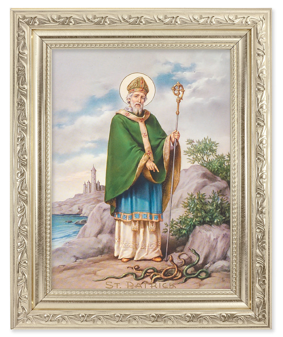 St. Patrick 6x8 Print Under Glass