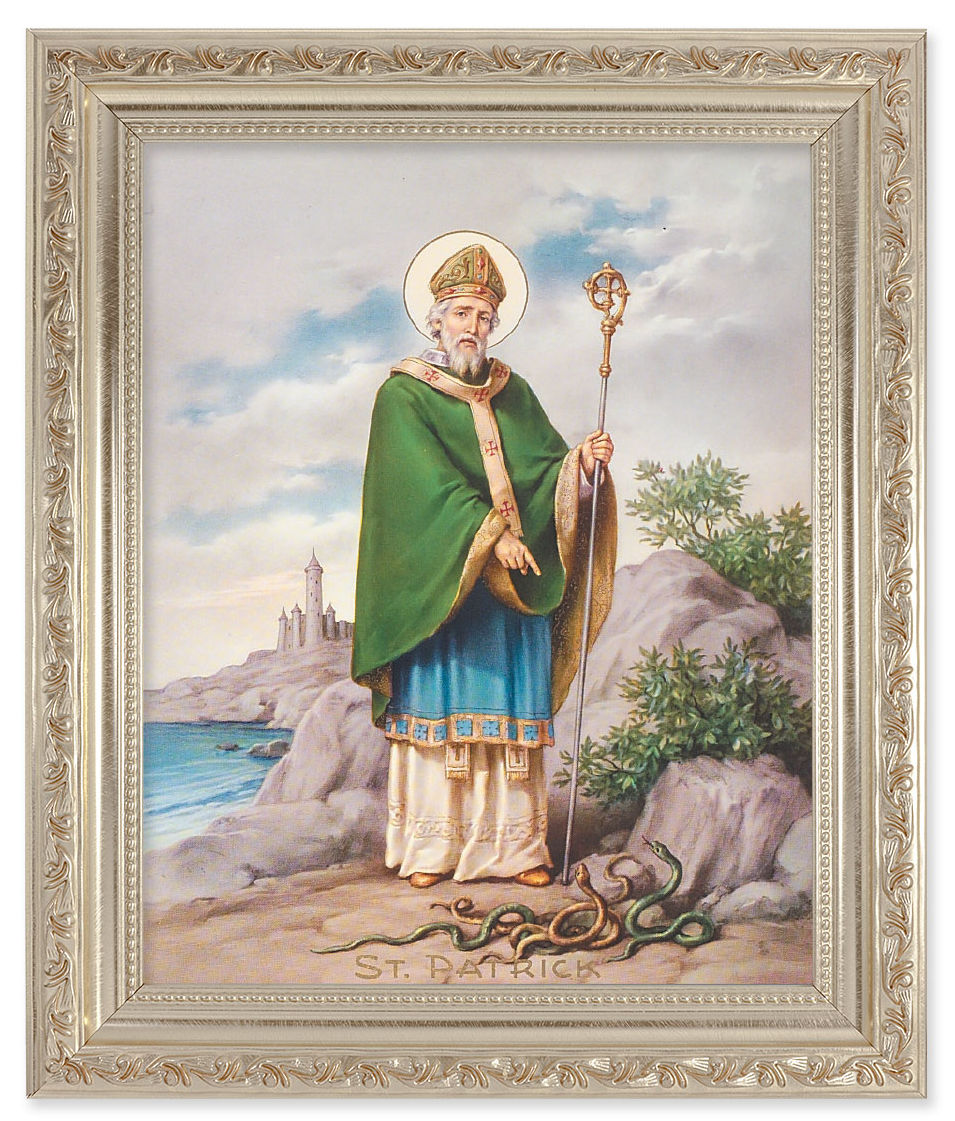 St. Patrick 8x10 Framed Print Under Glass