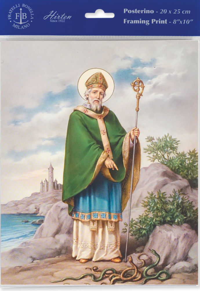 St. Patrick Print - Sold in 3 per pack