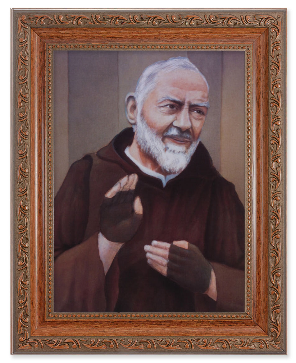 St. Pio 6x8 Print Under Glass