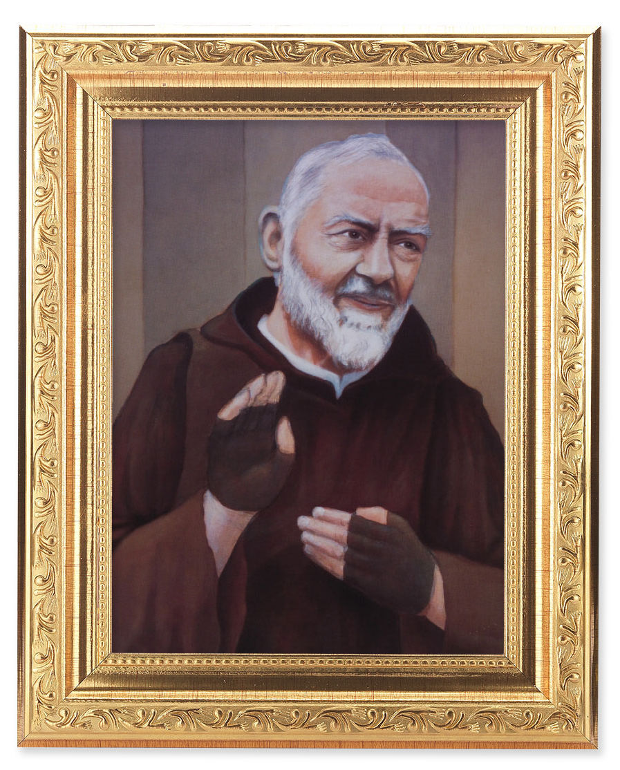 St. Pio 6x8 Print Under Glass