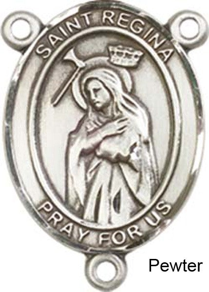 St. Regina Rosary Centerpiece Sterling Silver or Pewter