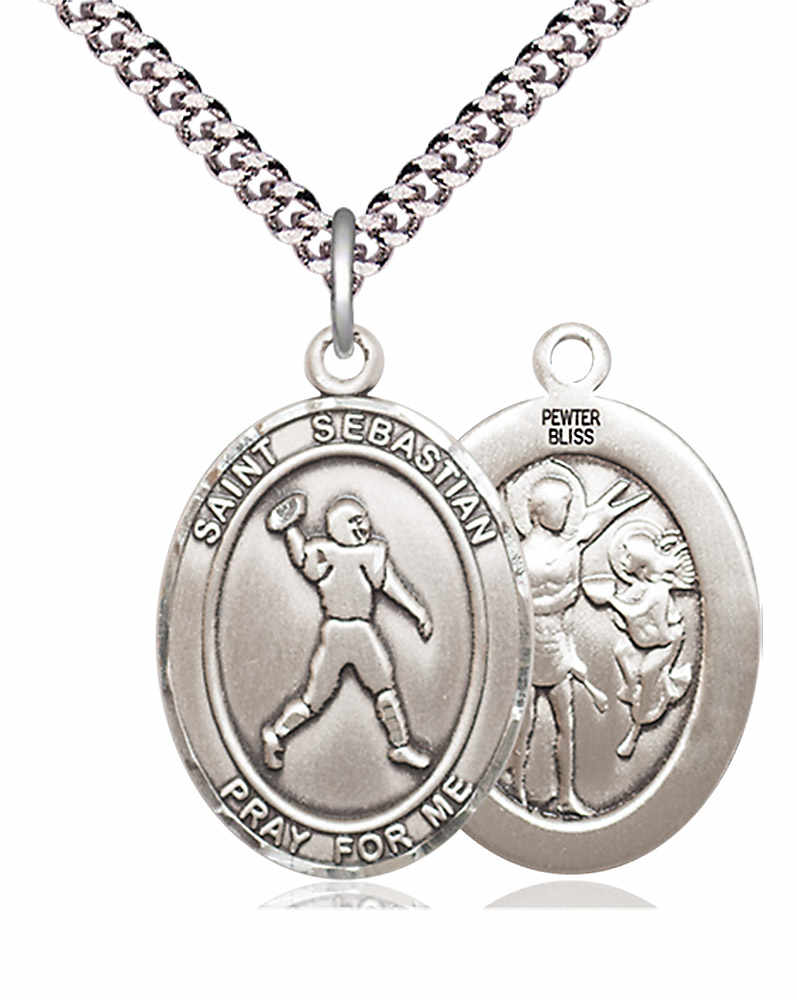 St. Sebastian Football Medal