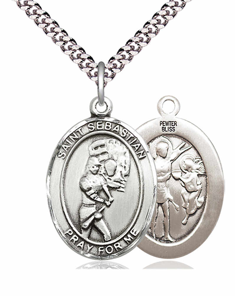 St. Sebastian Softball Medal