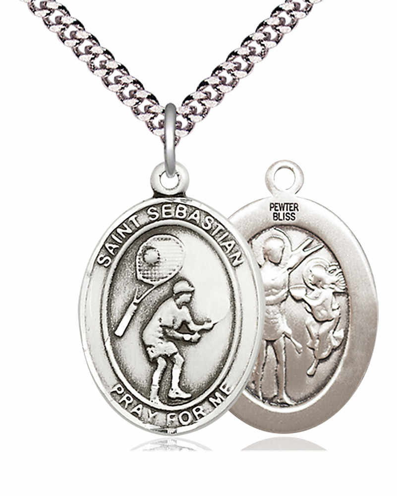 St. Sebastian Tennis Medal