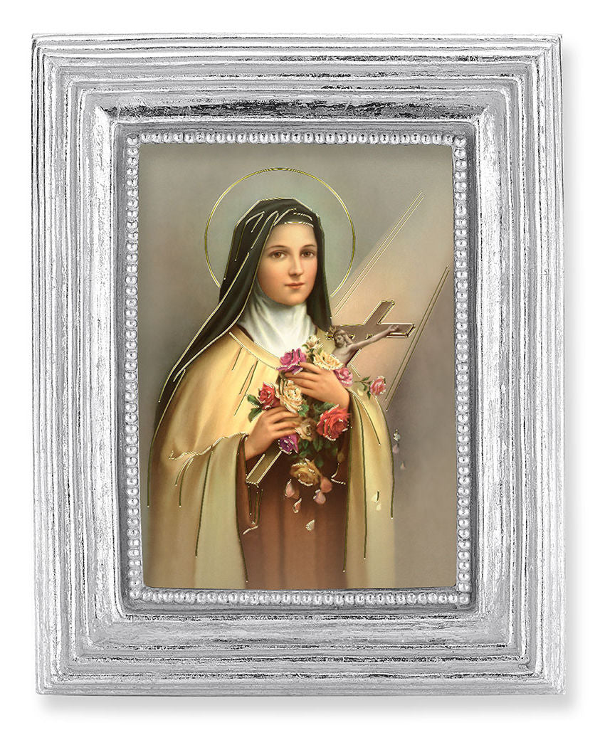 St. Therese 2.5x3.5 Print Under Glass