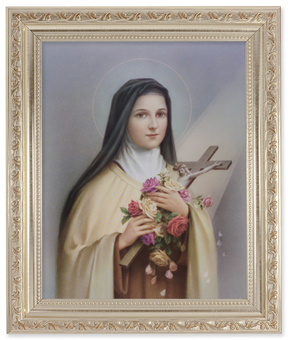 St. Therese 8x10 Framed Print Under Glass