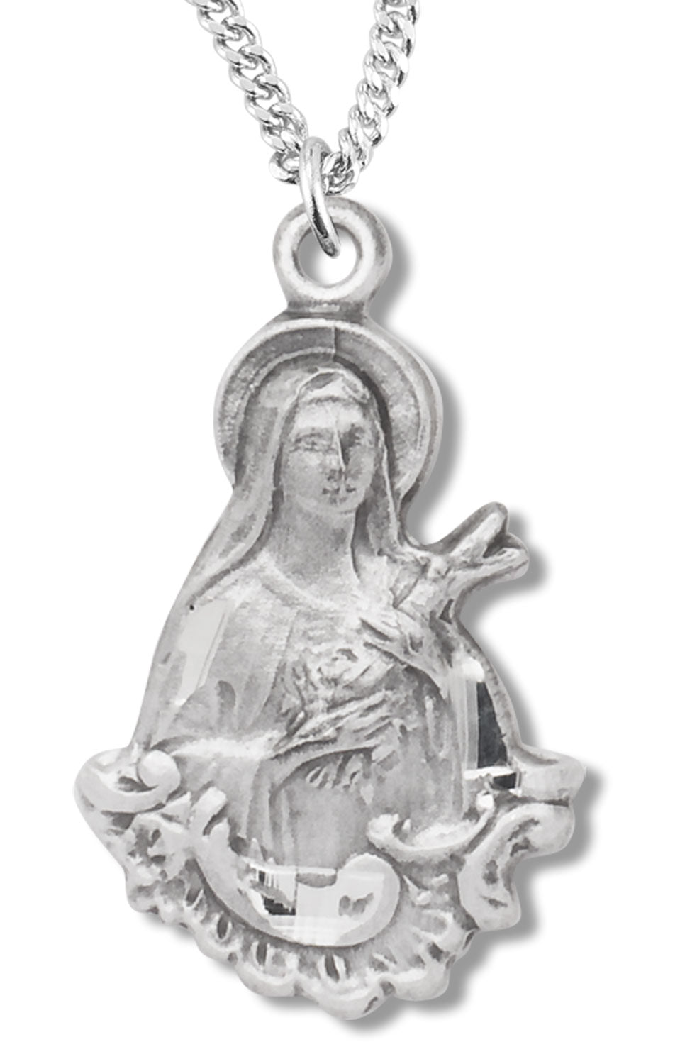 St. Therese Medal Sterling Silver