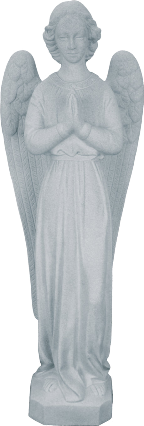 Plastic Praying Angel Statue - 24 inch