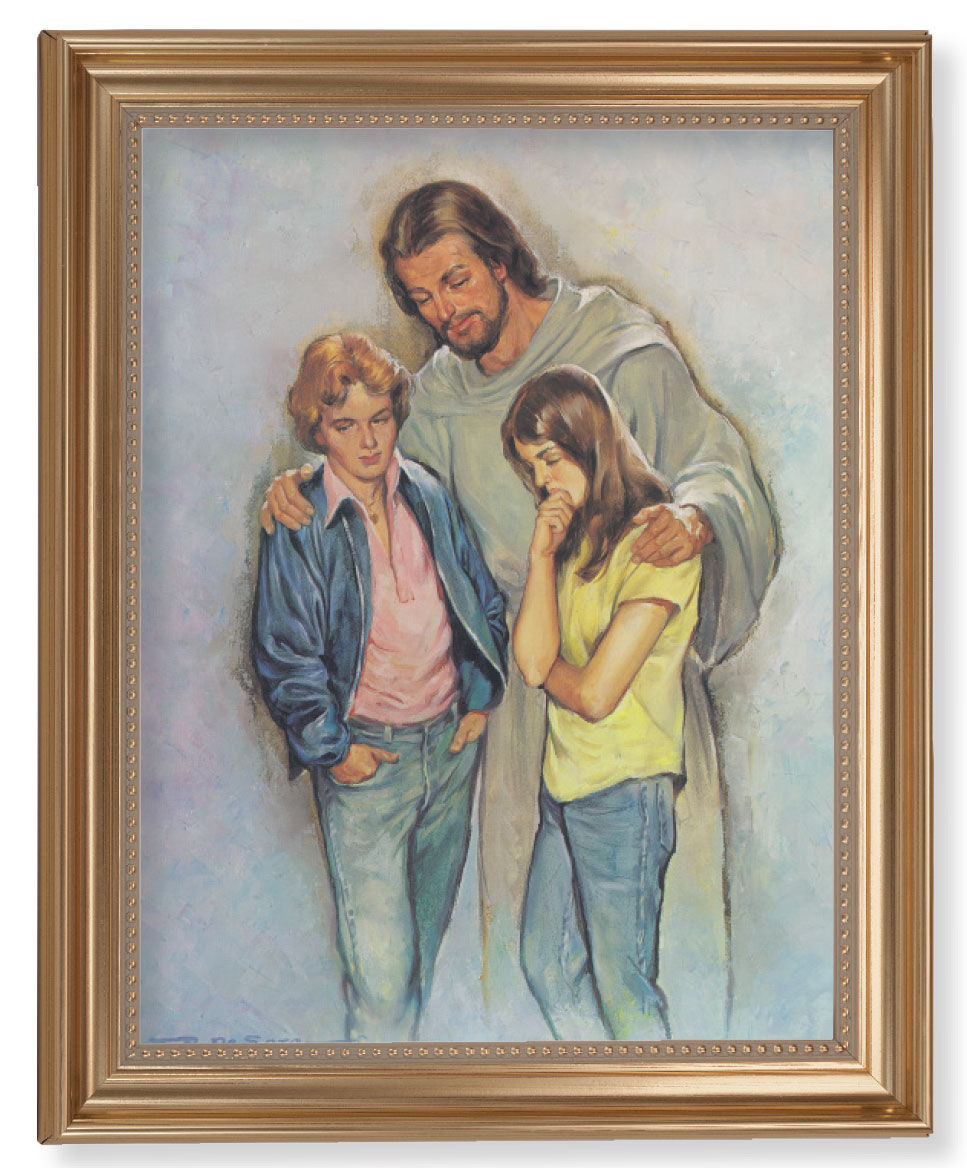 The Comforter 11x14 Framed Print Artboard