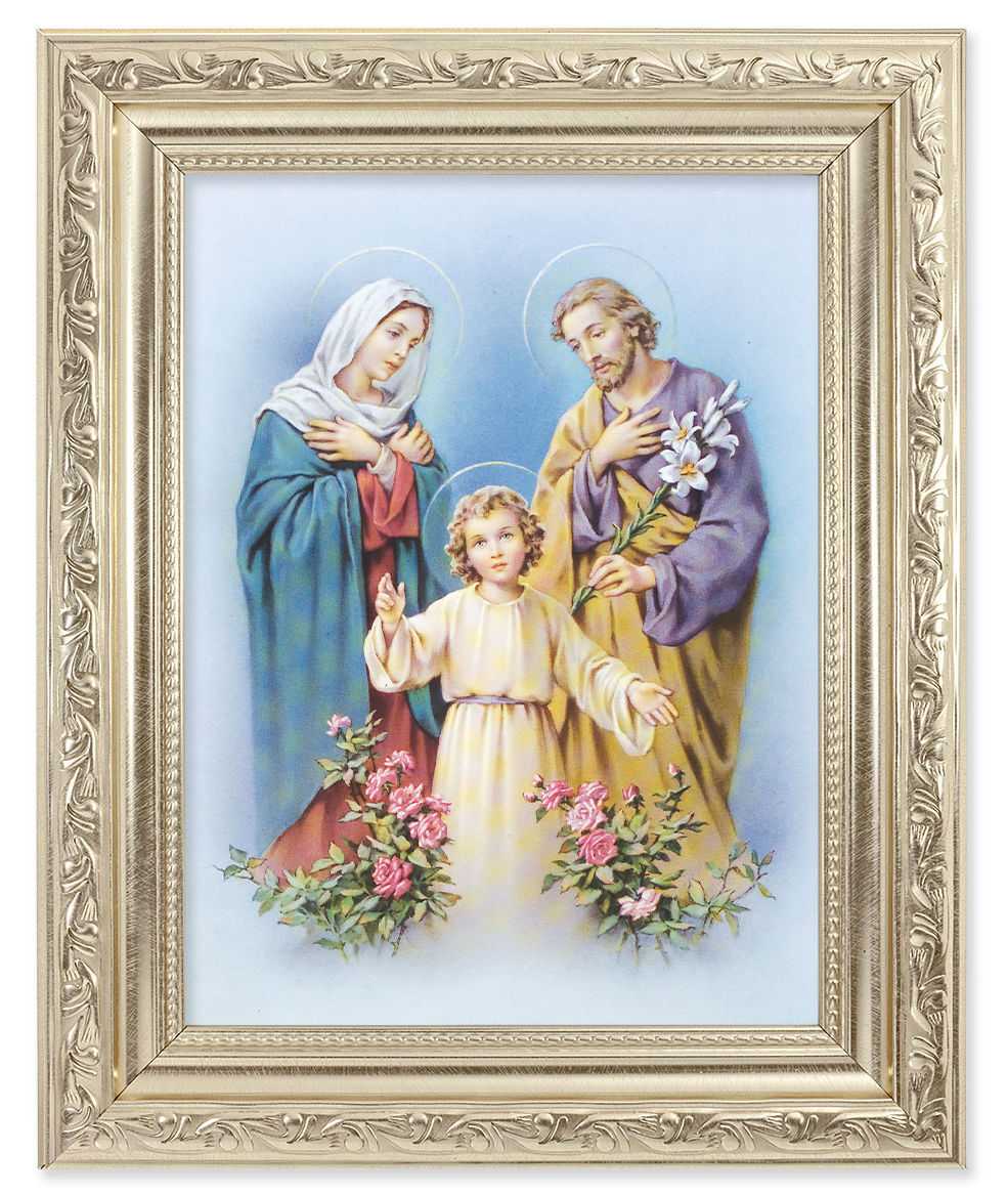 The Holy Family Help 6x8 Print Under Glass