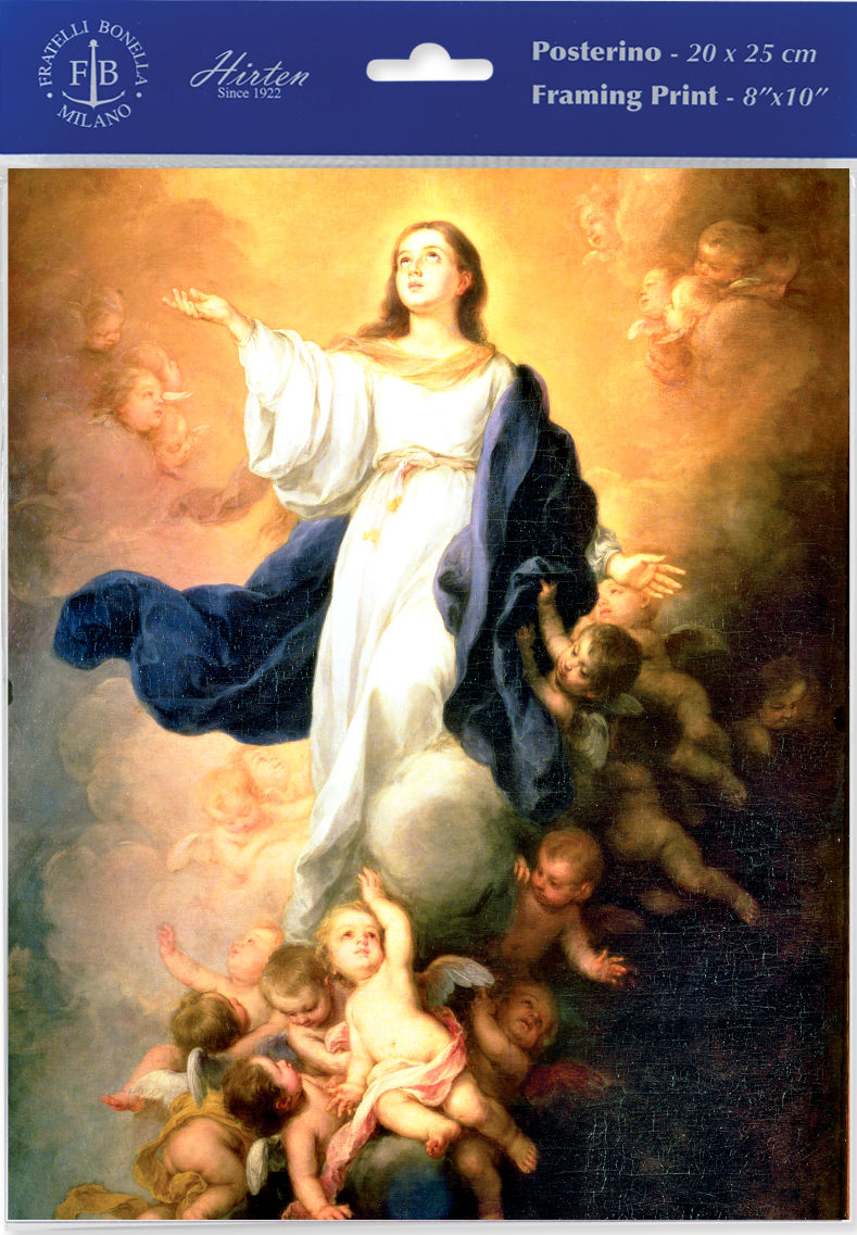 The Immaculate Conception Print - Sold in 3 Per Pack