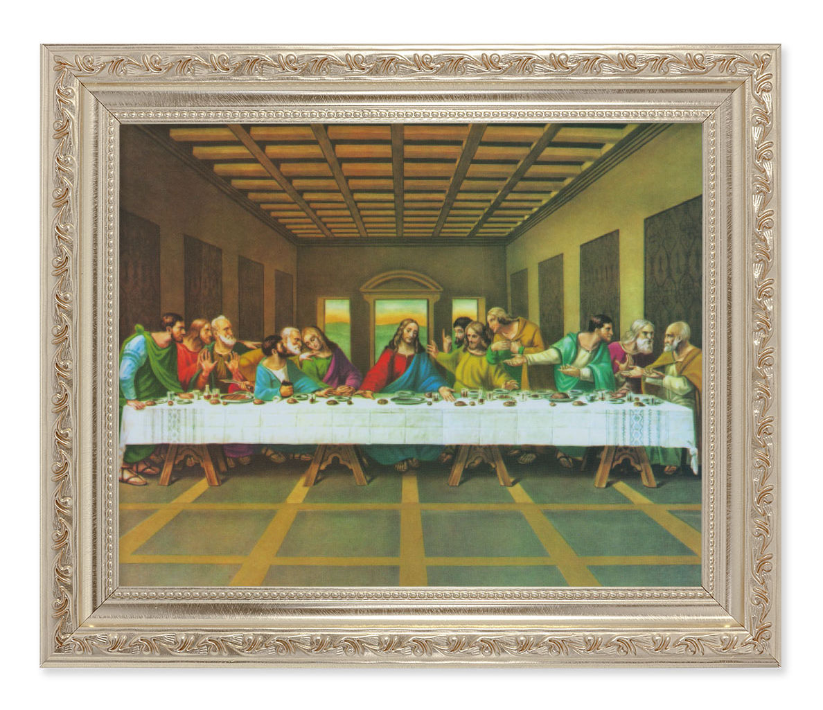 The Last Supper DaVinci 8x10 Framed Print Under Glass