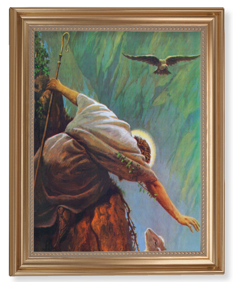 The Lost Sheep 11x14 Framed Print Artboard