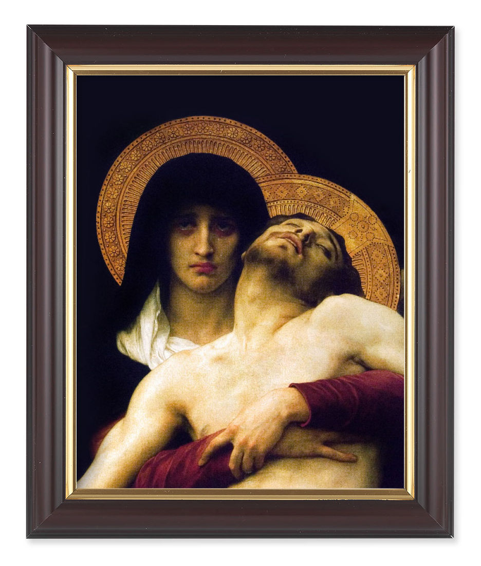 The Pieta 8x10 Framed Print Under Glass