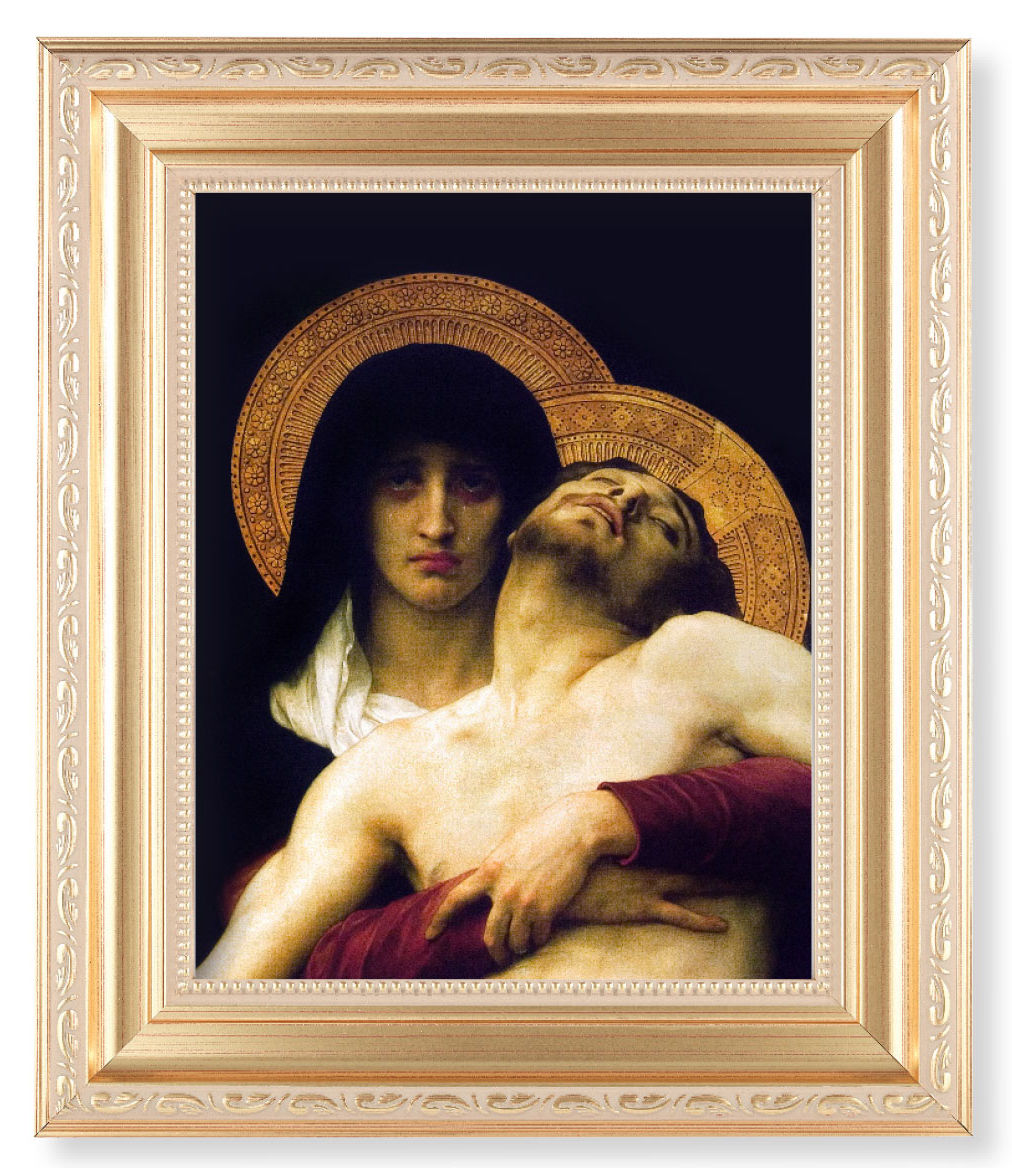 The Pieta 8x10 Framed Print Under Glass