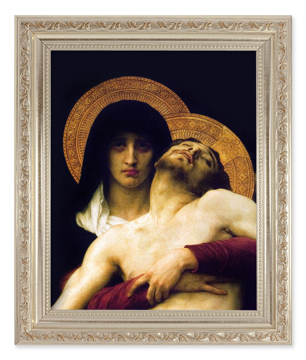The Pieta 8x10 Framed Print Under Glass